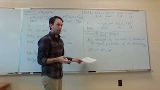 Intro to Acids & Bases Ch 14 Part 1