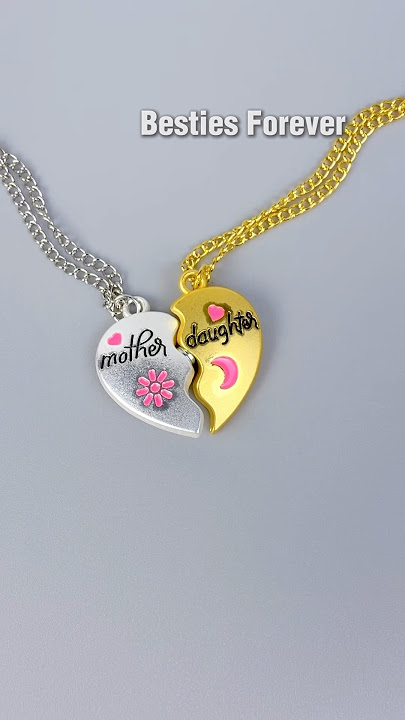 Unboxing surprise gifts for my loved ones! #bff #besties #necklace