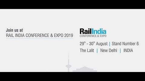 Matrix Comsec at RAIL INDIA CONFERENCE & EXPO, New Delhi | 29 - 30 August