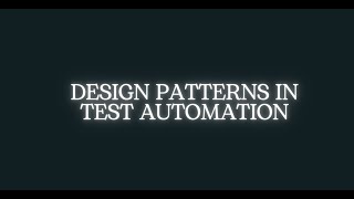 Design Patterns in Test Automation- Singleton Pattern with Thread Safety Profile