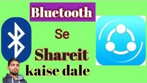 How To Share Shareit In Use Bluetooth | shareit ko bluetooth se kese bheje anshul shakya