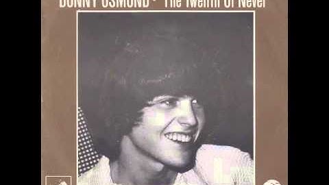 Donny Osmond - The Twelfth Of Never