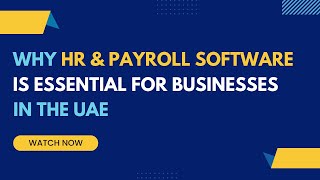 Details Unlocking Success: Why HR and Payroll Software is Essential for Small Businesses in the UAE Guide