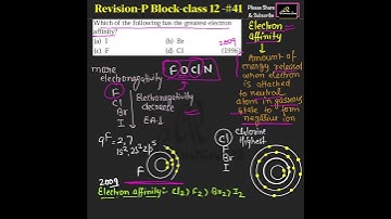 41 | P Block Elements class 12 | P block for NEET | P block for JEE | NEET PYQ with Solution #Shorts