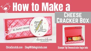 🔴 How to make a Cheese Cracker Box