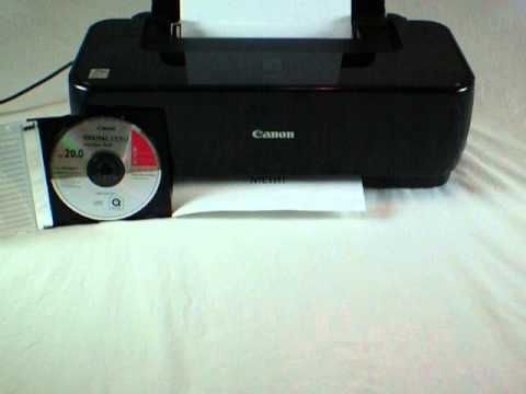 Schmackle Canon ip1800 Printer Demo Vid