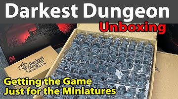 Darkest Dungeon Board Game Unboxing