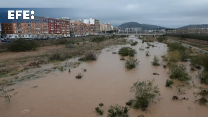 C. Valenciana y Andalucía, en alerta naranja por lluvias de 80 a 100 litros en 12 horas