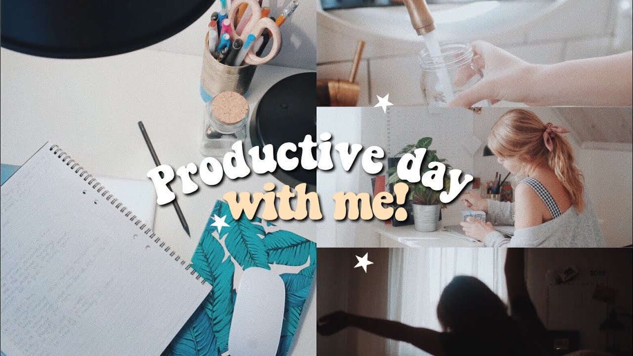 PRODUCTIVE SUMMER DAY WITH ME 2018! a productive (but chill) day in summer
