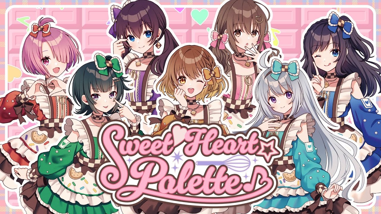 Vtuber/オリジナル曲】『Sweet♡Heart☆Palette♪』/ Palette Project