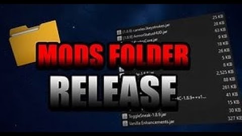 my 1.19.2 fabric mods folder release 2k ping for u