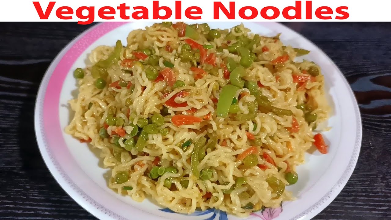 Desi Noodles Recipe How to Make Vegetable Noodles Vegetable Noodles Banane ka Tarika YouTube