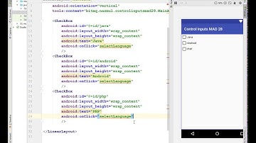 Android CheckBox  RadioButton And Spinner Tutorials Bangla