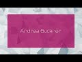 Andrea buckner  appearance