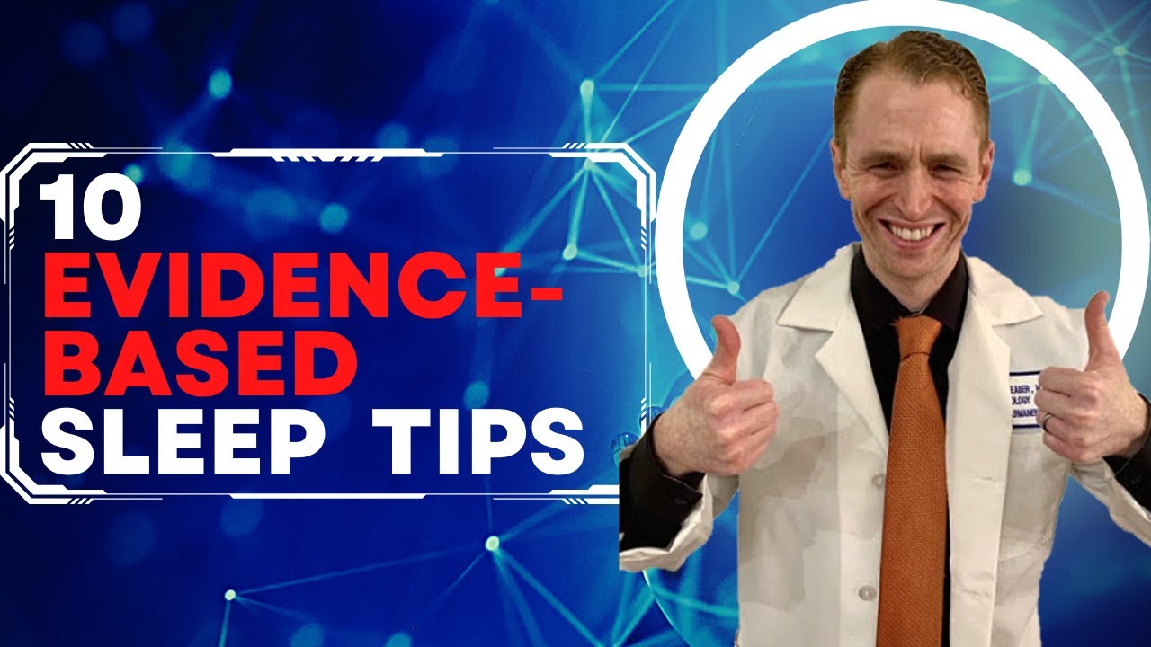 10 Evidence-Based Ways to Sleep Better - YouTube
