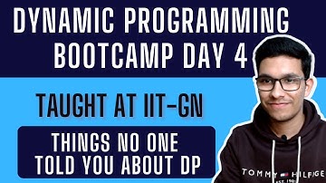 Answer Construction | Non Integer DP | Dynamic Programming Bootcamp | Day 4/6 | IIT Gandhinagar
