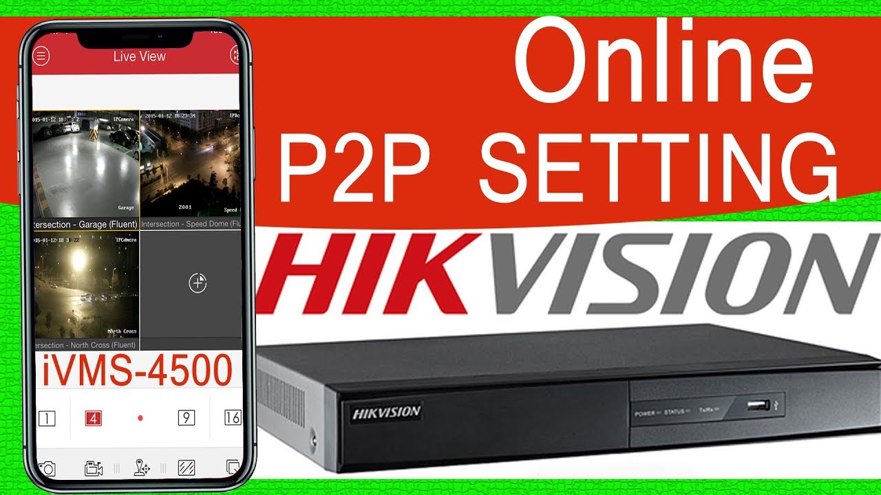 hikvision online view on mobile