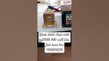 Work diode stack adds fg2000b 600 watt 6 bar