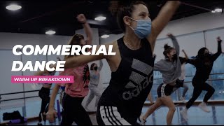 Commercial dance warm up breakdown - Sharmila Dance Center