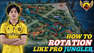 PRO Jungler Rotation in Mobile legend