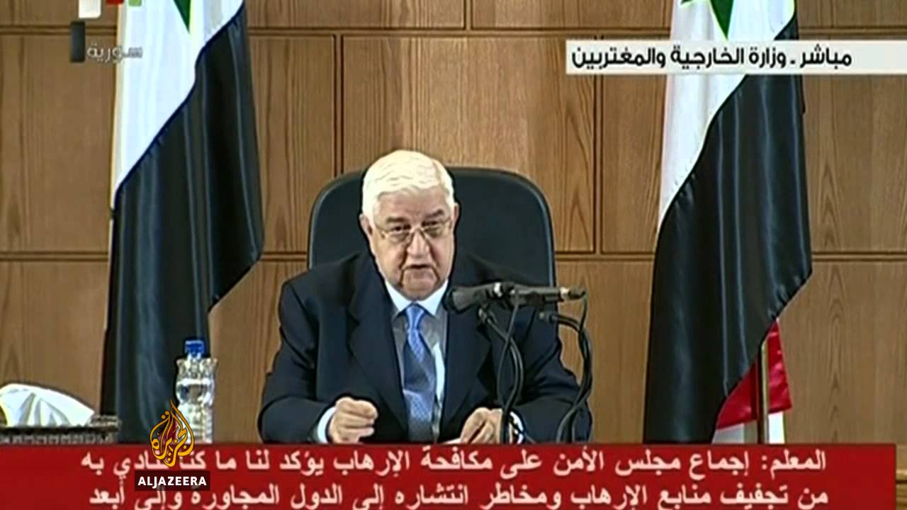 سوريا ترغب في التعاون في مكافحة الإرهاب