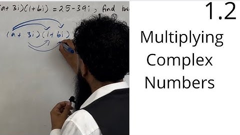 Edexcel AS Level Further Maths: 1.2 Multiplying Complex Numbers