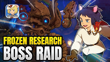 Frozen Research Laboratory Boss Solo! 【Ni no Kuni: Cross Worlds】