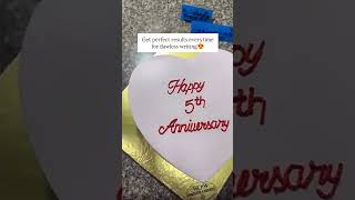 Write on Cakes Like a Pro with This Simple Tip!🤩🎂 #arifeonline #tipsandtricks #hacks #educational