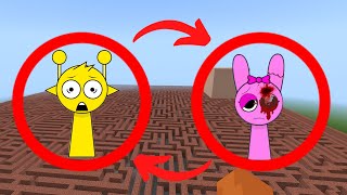 I Summon NEW Incredibox Sprunki in Minecraft PE Mod!!! CRAZY Minecraft Chaos!