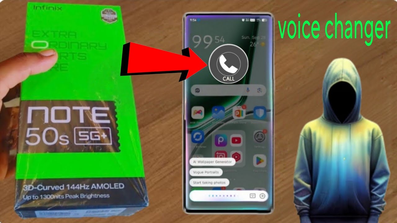 Infinix note 50s 5g | How to use caal translator 💀