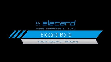 How to start tasks for OTT monitoring