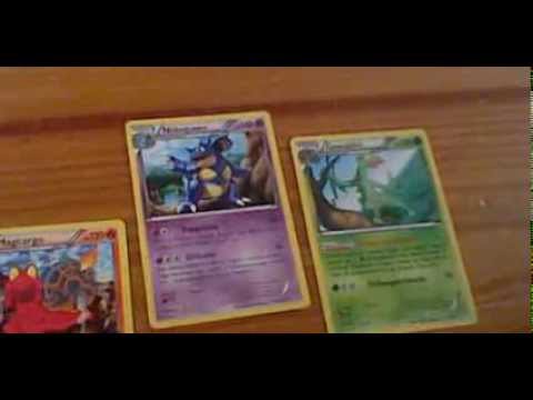 My Booster Pack Cards 1/2 - YouTube