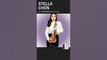 TEASER: Violinist STELLA CHEN about PETER INFELD® strings for violin | #shorts #stellachen #teaser