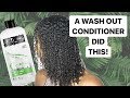 I TRIED A WASH OUT CONDITIONER AS A LEAVE-IN FOR MY WASH N GO | IMPRESSED OR NAH ?