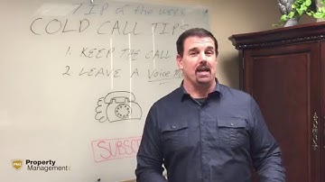 Tip of the Week #21: Two Tips for Property Managers to Start Cold Calling