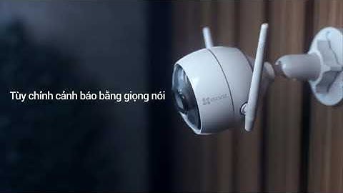 Lắp Đặt Camera Wifi Ezviz C3N - Ghi Hình Màu Ban Đêm - Tích Hợp AI - Thiết Bị An Ninh Miền Đông