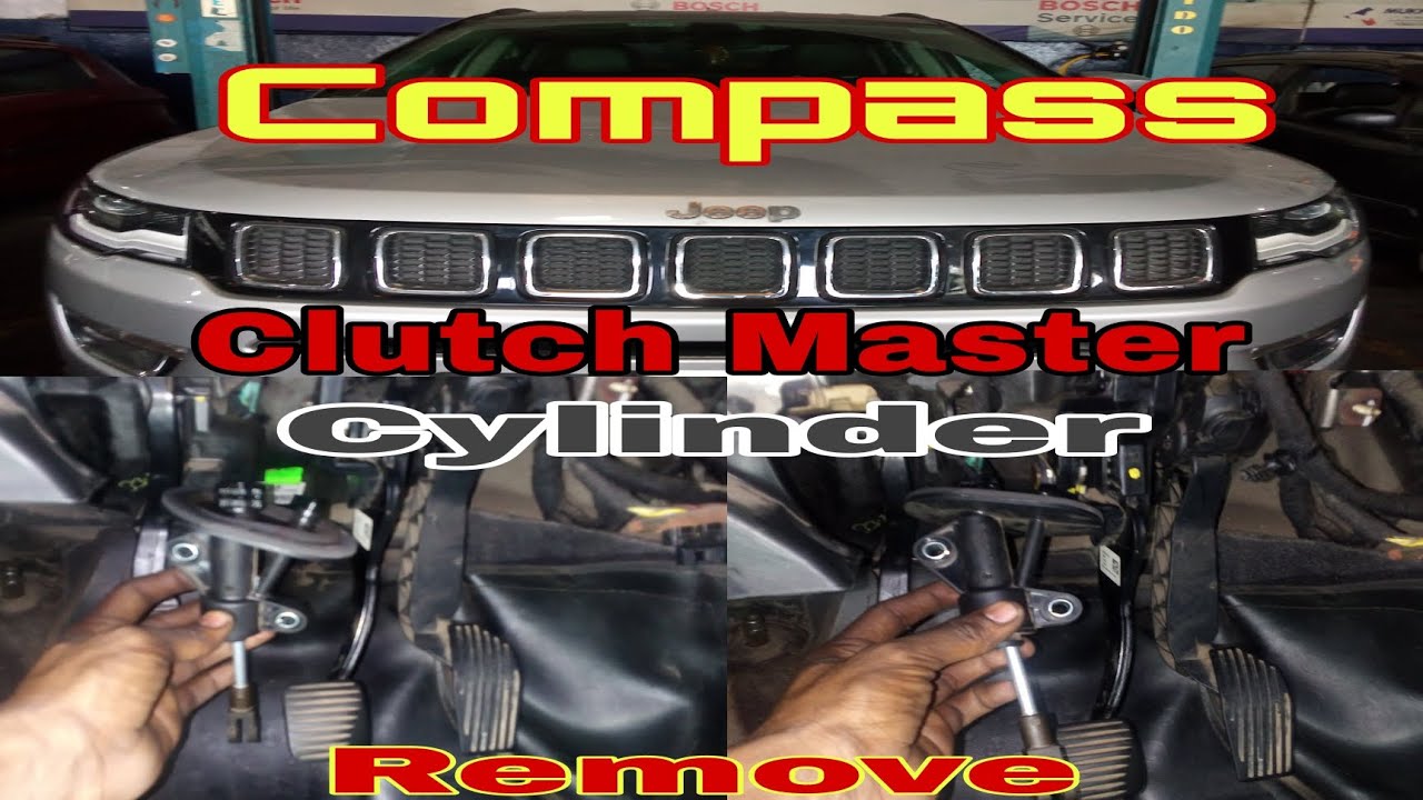 How To Remove & Fitting Clutch Master Cylinder Jeep Compass👍Jeep