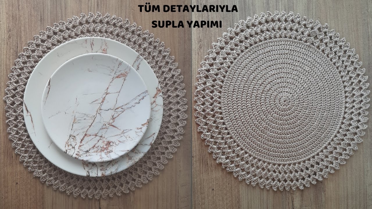 SUPLA YAPIMI TÜM DETAYLARIYLA  #suplayapımı #örgü #crochet #tığişi #örgüteknikleri #supla #handmade