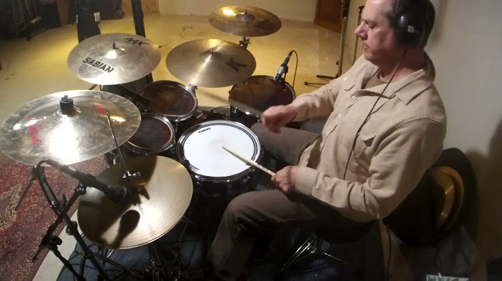 Burning Down the House Drum Cover version - Drum Cover performance video thumbnail