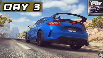 NFS No Limits | Day 3 - 2023 Honda Civic Type R | Crew Trials