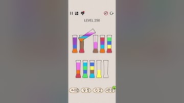 SortPuz Level 250 Walkthrough Solution iOS/Android