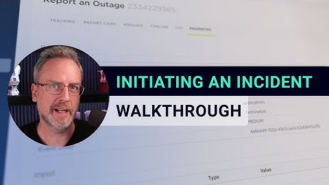 Initiating An Incident - xMatters Support