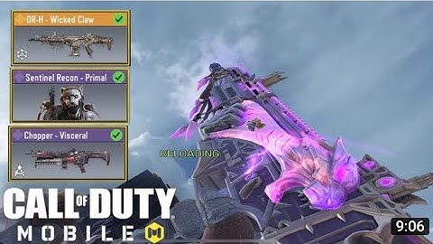 *NEW* Primeval Draw | DR-H "Wicked Claw" & Sentinel Recon "Primal" Unlocked! + Gameplay | COD Mobile