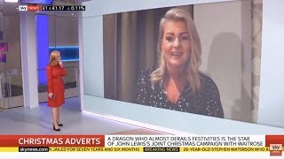 Kate Hardcastle Mbe - Sky News - Christmas Adverts - 14-11-19 - The Customer Whisperer