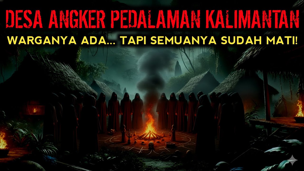 RAHASIA TUMBANG POYON — DESA GAIB PEDALAMAN KALIMANTAN - Cerita horor kisah nyata
