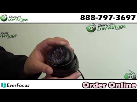 Everfocus EBH5241B HD cctv Outdoor 1080p Ball Camera Black