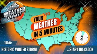 Historic Winter Storm Cripples The Deep South | Bitter Cold | High Fire Threat Continues for LA
