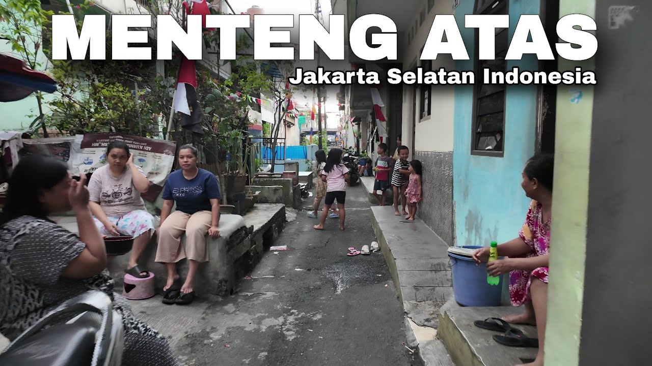 Suasana Sore Di Permukiman Padat Jakarta Selatan | Real Life