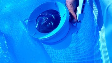 Intex Deluxe Pool Skimmer Install