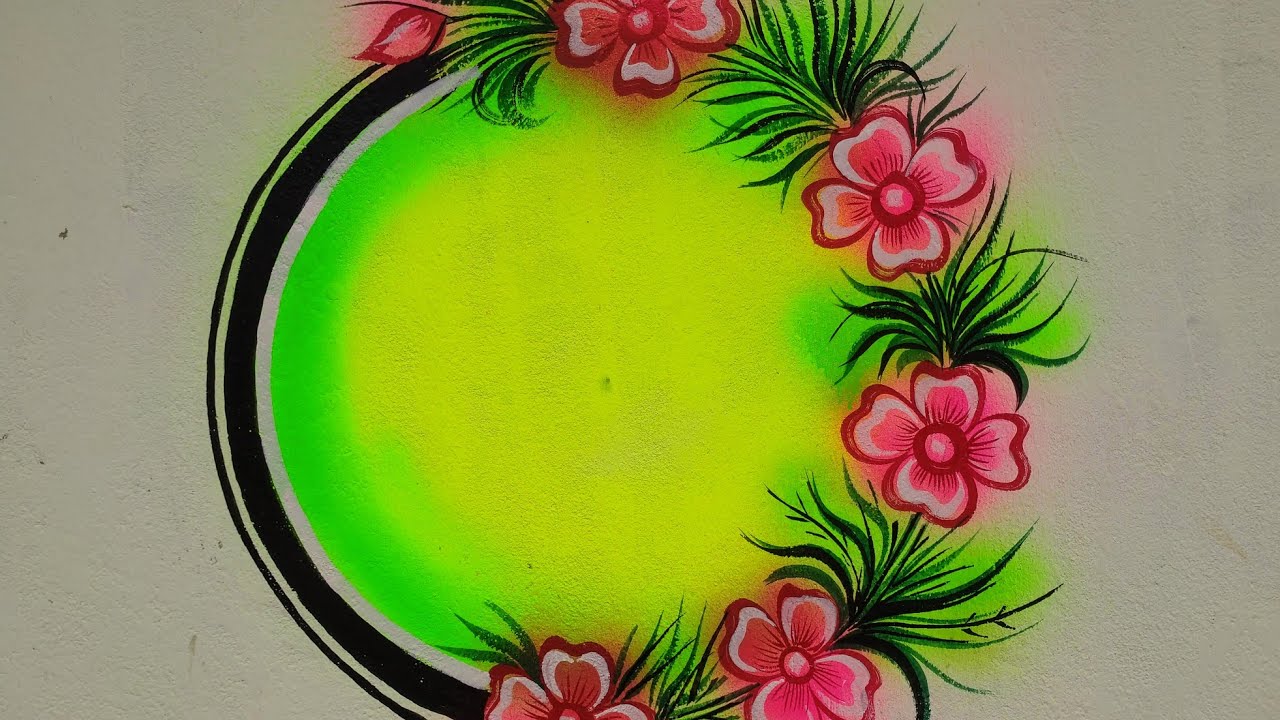 Indian Marriage Wall Painting /Kamal Art Work Simple Marriage Art By